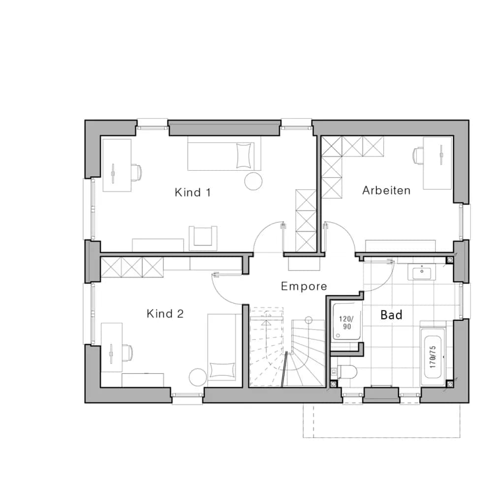 Viebrockhaus_Maxime_200_II_SG_Grundriss_OG