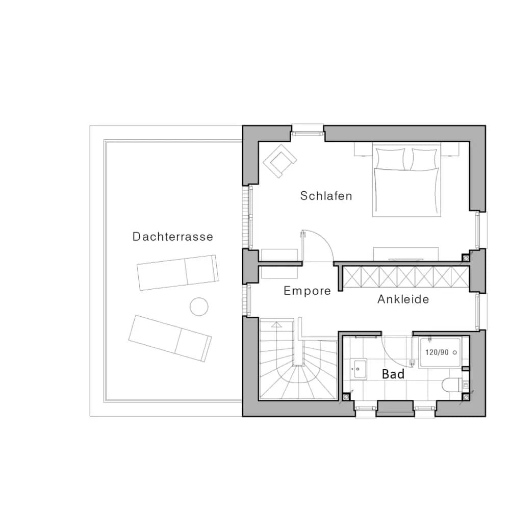 Viebrockhaus_Maxime_200_II_SG_Grundriss_Staffelgeschoss_Variante2